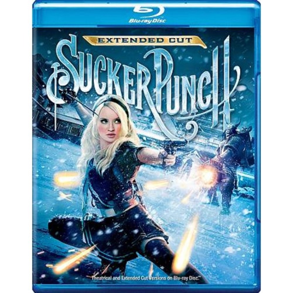 Sucker Punch 2-Disc Blu-Ray + DVD Extended & Theatrical Cut | Like New | Snyder